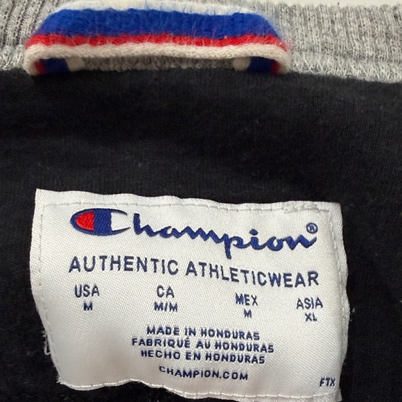 Champion Men's Crewneck Sweater in Gray - Picture 2 of 3